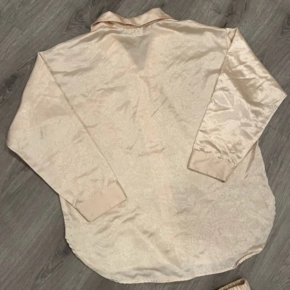 Vintage Victoria’s Secret Gold label 2 piece pajama set - Picture 3 of 12